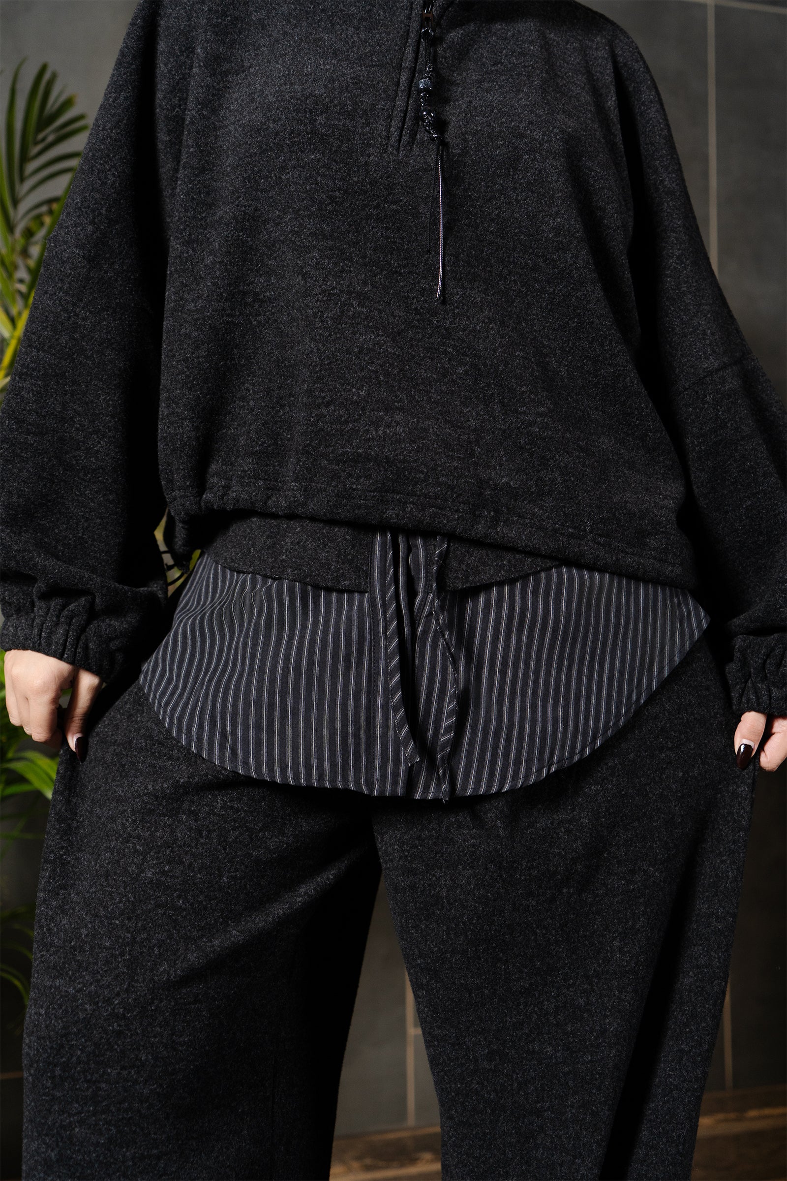 Midnight Fleece Knit Co-ord Set