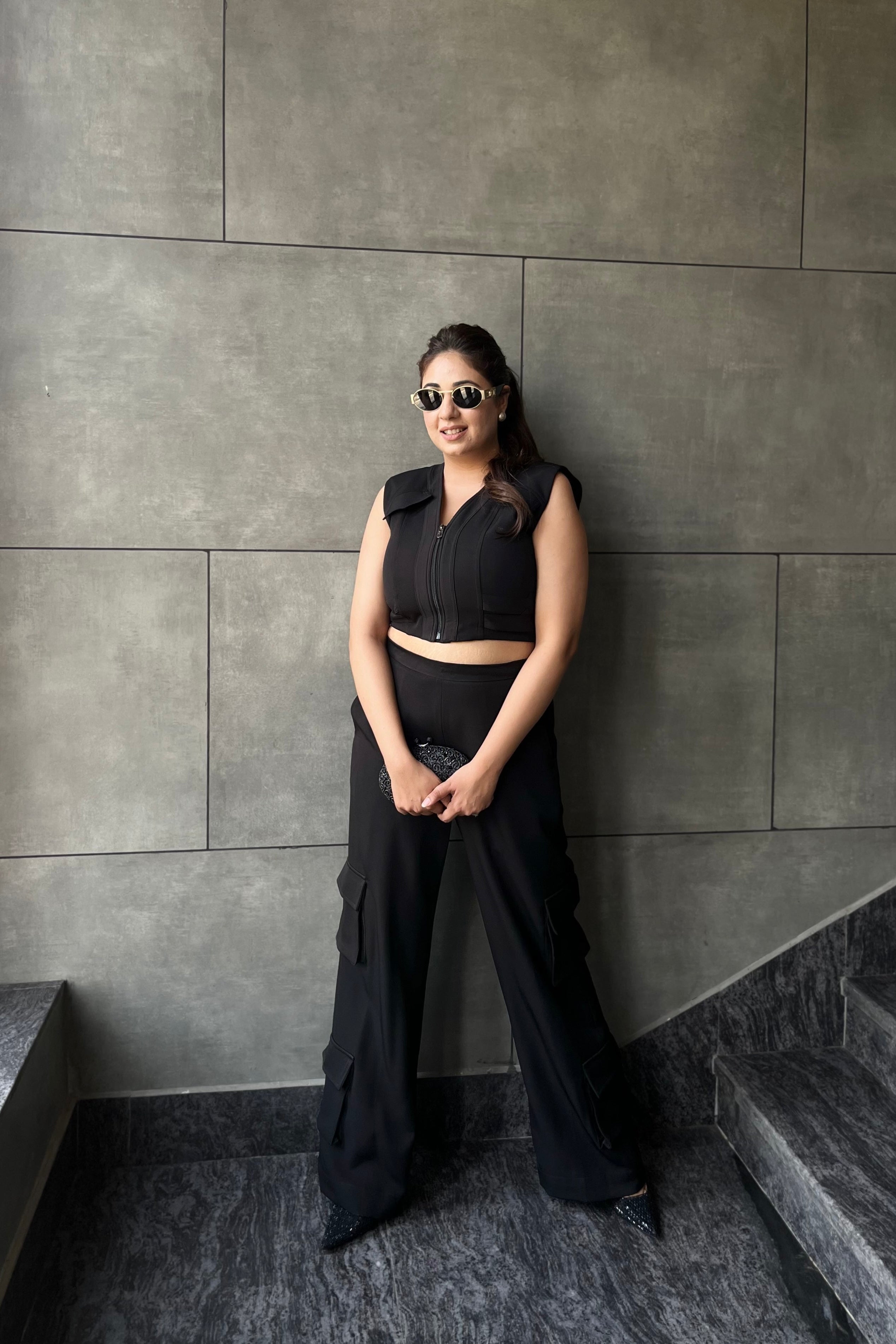 Black Utility Co-ord Set